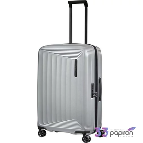 Samsonite bőrönd 69/25 Nuon Spinner 69/25 Exp 22' 134400/4052-Matt Silver