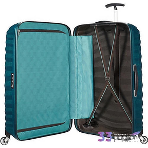 Samsonite bőrönd 75/28 Lite-Shock Spinner 75/28 62766/1686-Petrol Blue