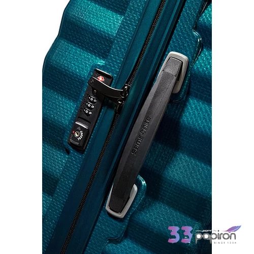 Samsonite bőrönd 75/28 Lite-Shock Spinner 75/28 62766/1686-Petrol Blue