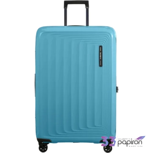 Samsonite bőrönd 75/28 Nuon Spinner 75/28 Exp 134402/A018-Metallic Ocean Blue