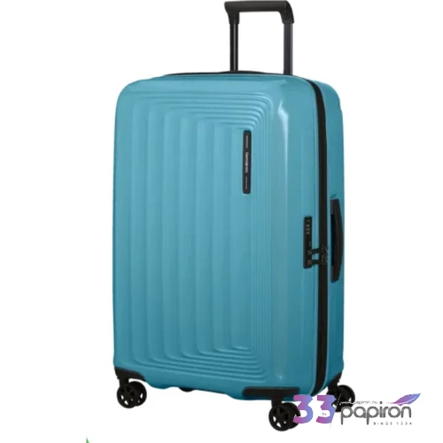 Samsonite bőrönd 75/28 Nuon Spinner 75/28 Exp 134402/A018-Metallic Ocean Blue