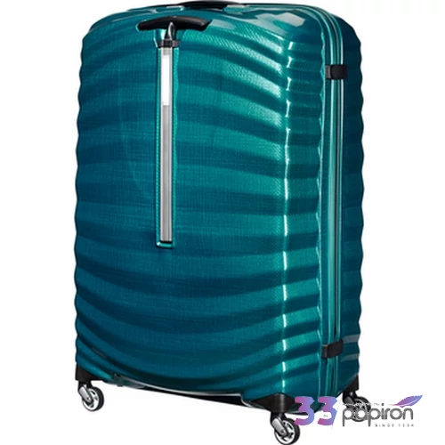 Samsonite bőrönd 81/30 Lite-Shock Spinner 81/30 62767/1686-Petrol Blue
