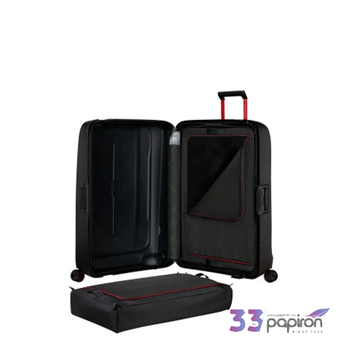 Samsonite bőrönd Essens Spinner 81/30 152056/1186-Charcoal/Red