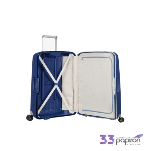 Samsonite bőrönd S'Cure Spinner 81/30 59244/1247-Dark Blue