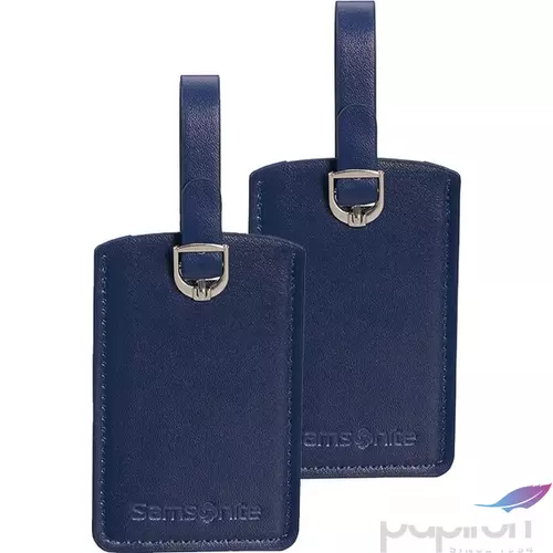 Samsonite bőröndcímke rectangle Luggage tag x2 121307/1549 Éjkék