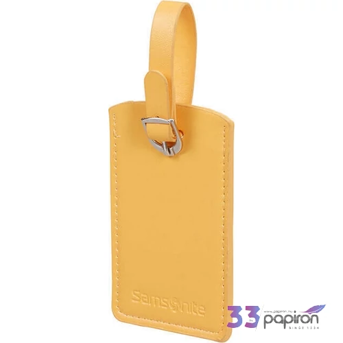 Samsonite bőröndcímke rectangle Luggage tag x2 121307/2022 Napraforgó