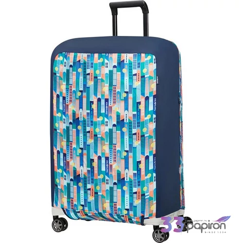 Samsonite bőröndhuzat S Ta Revolution Foldable Luggage Cover M 155587/T152-City Print