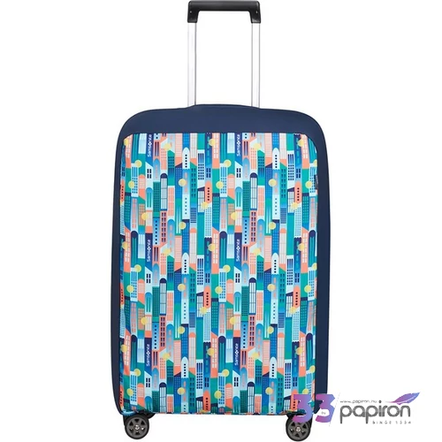 Samsonite bőröndhuzat S Ta Revolution Foldable Luggage Cover M 155587/T152-City Print