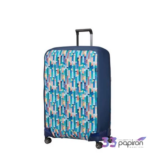 Samsonite bőröndhuzat XL Ta Revolution Foldable Luggage Cover XL 155588/T152-City Print