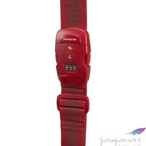 Samsonite bőröndszíj Luggage strap/tsa lock 121313/1726 Piros