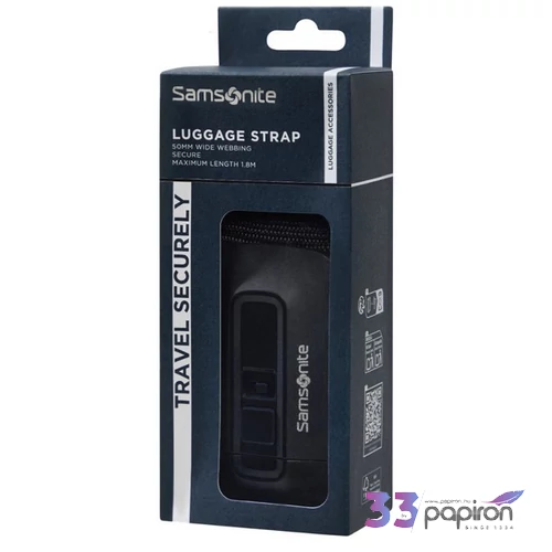 Samsonite bőröndszíj Ta Revolution Luggage Strap 50Mm 155590/1041-Black