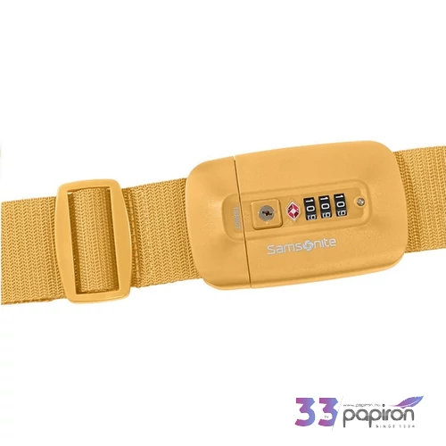 Samsonite bőröndszíj Ta Revolution Luggage Strap/Tsa Lock 155591/1924-Yellow