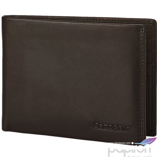 Samsonite pénztárca férfi Attack 2 SLG 005 - B 8 Cc+2 C 123997/1320-Ebony Brown