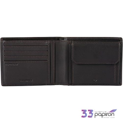 Samsonite pénztárca férfi Attack 2 SLG 015 - B 4Cc+2C+C 123999/1320-Ebony Brown