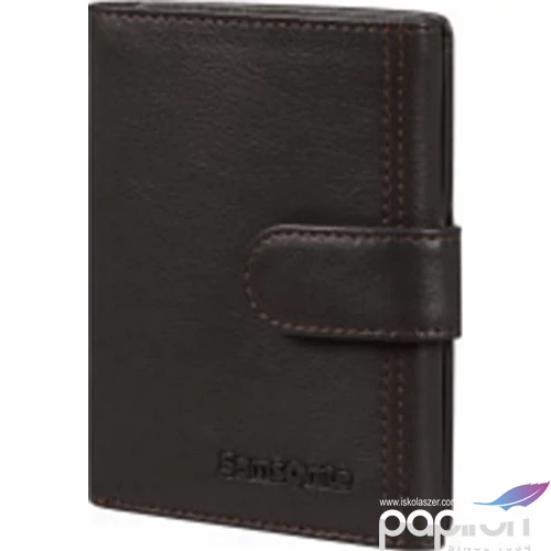 Samsonite férfi pénztárca Attack 2 SLG 149 - W 11CC+C+Z+WC 147880/1320-Ebony Brown