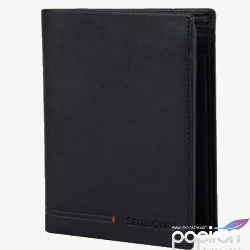 Samsonite férfi pénztárca bőr Simpla SLG 137 - W 6Cc+Hfl+2W+2C 135023/1041-Black