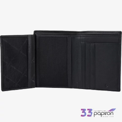 Samsonite férfi pénztárca bőr Simpla SLG 137 - W 6Cc+Hfl+2W+2C 135023/1041-Black