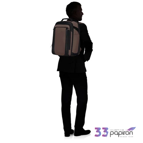 Samsonite hátizsák 25' Spectrolite 4.0 Underseat Backpack M 158110/1139-Brown  laptop háti
