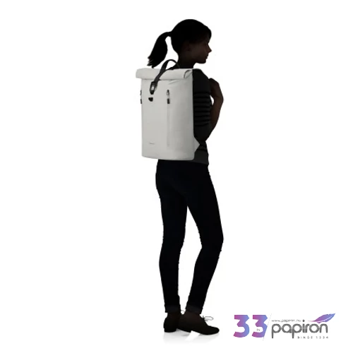 Samsonite Coatify Biz Rolltop hátizsák nyitott