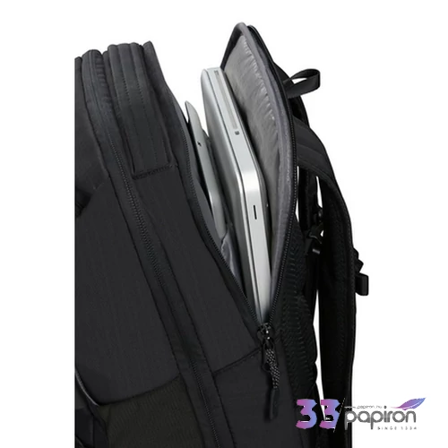 Samsonite Dye-Namic S 14.1 Black hátizsák párnázott