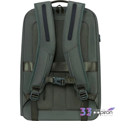 Samsonite hátizsák Paralux Bt 2-1 Travel Backpack 156435/1633-Olive