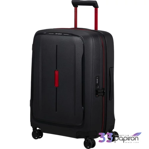 Samsonite kabinbőrönd 26' Essens Spinner 55/20 Exp Zip 158554/1186-Charcoal/Red