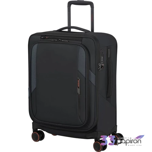 Samsonite kabinbőrönd 26' Glazed Spinner 55/20 Exp 159765/1041-Black