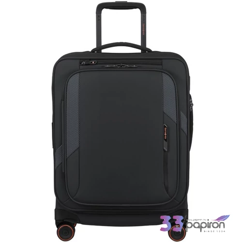 Samsonite kabinbőrönd 26' Glazed Spinner 55/20 Exp 159765/1041-Black