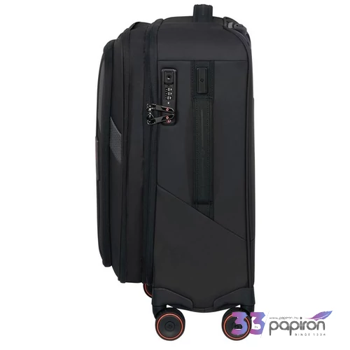 Samsonite kabinbőrönd 26' Glazed Spinner 55/20 Exp 159765/1041-Black