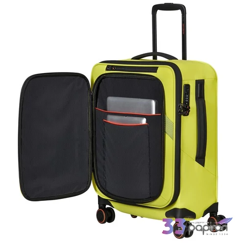 Samsonite kabinbőrönd 26' Glazed Spinner 55/20 Exp 159765/1517-Lime Punch