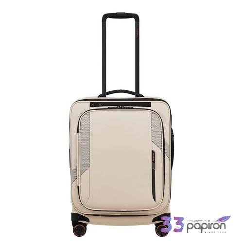 Samsonite kabinbőrönd 26' Glazed Spinner 55/20 Exp 159765/2038-Sandstone