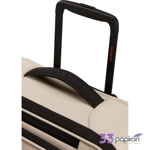 Samsonite kabinbőrönd 26' Glazed Spinner 55/20 Exp 159765/2038-Sandstone