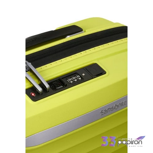 Samsonite kabinbőrönd 55/20 25 Upscape Spinner 55/20 Exp 143108/1515-Lime