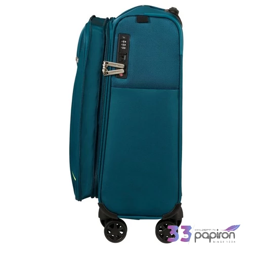 Samsonite kabinbőrönd 55/20 Base Breeze Spinner 55/20 Exp 154779/1686-Petrol Blue