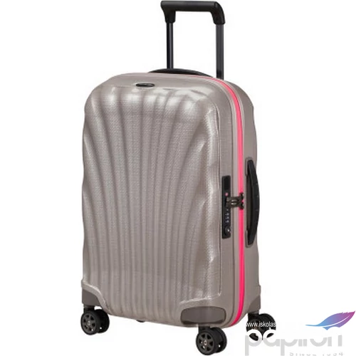 Samsonite kabinbőrönd 55/20 C-Lite Spinner 55/20 Exp Ltd 141368/A021-Pearl/Fuchsia