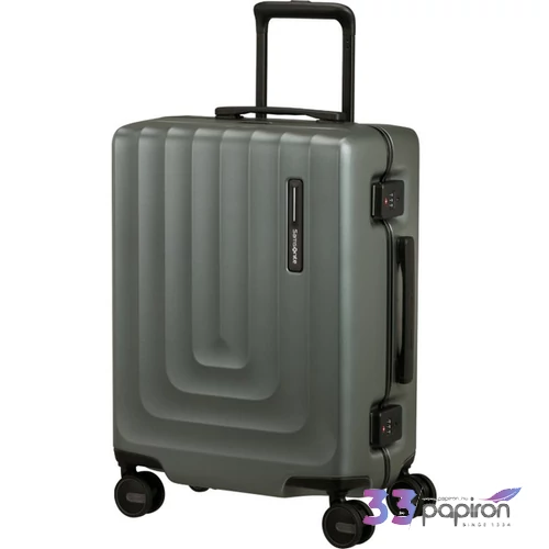 Samsonite kabinbőrönd 55/20 Focus Spinner 55/20 154585/9800-Matt Sage Khaki
