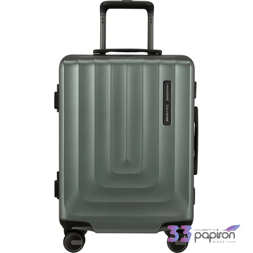Samsonite kabinbőrönd 55/20 Focus Spinner 55/20 154585/9800-Matt Sage Khaki