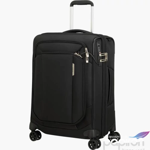 Samsonite kabinbőrönd 55/20 Respark Spinner 55/20 Df Exp 22' 143329/7416-Ozone Black