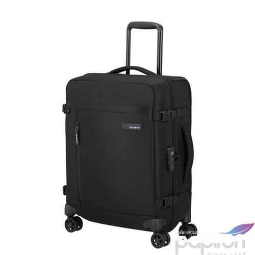 Samsonite kabinbőrönd 55/20 Roader Spinner Duf/Wh 55/20 Df 22' 143270/1276-Deep Black