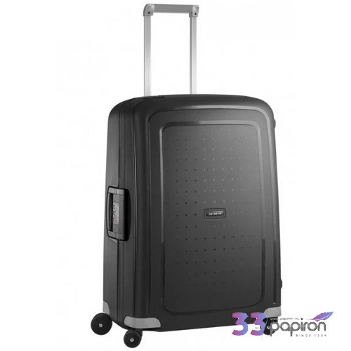Samsonite kabinbőrönd 55/20 S'CURE 40x55x20 fekete 1041 49539/1041-Black