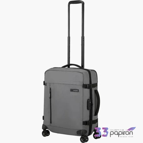Samsonite kabinbőrönd 55/22 Roader Spinner Duf/Wh 55/20 Df 22' 143270/E569-Drifter Grey