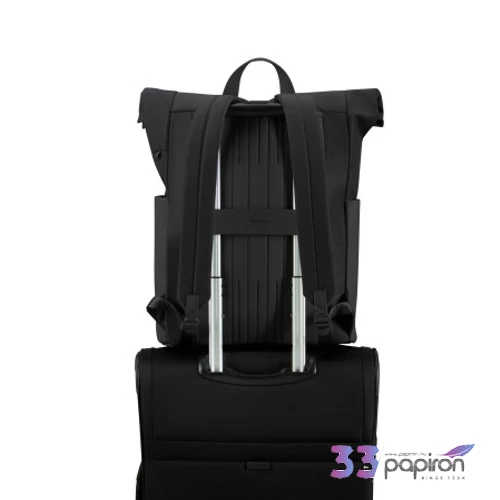 Samsonite Rolltop laptophátizsák rögzíthető