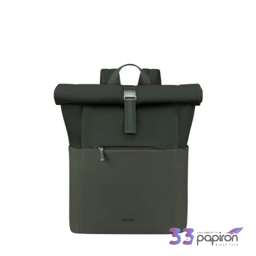 Samsonite Rolltop laptophátizsák Forest Green