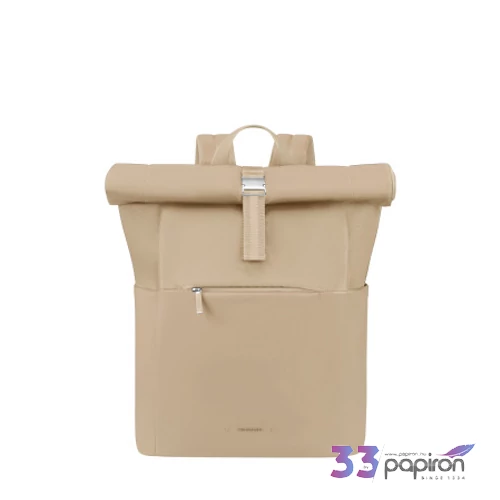 Samsonite Rolltop laptophátizsák Sand