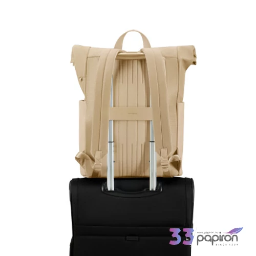 Samsonite Rolltop laptophátizsák utazáshoz