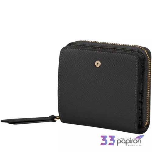 Samsonite Női pénztárca 341 - W 6Cc+Zip Ext Black-147962/1041