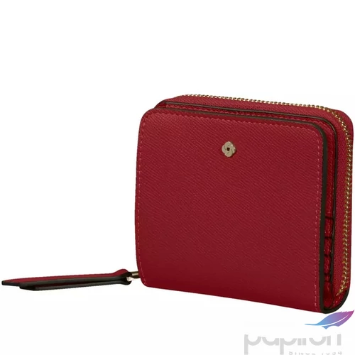 Samsonite Női pénztárca 341 - W 6Cc+Zip Ext Dark Red-147962/1267