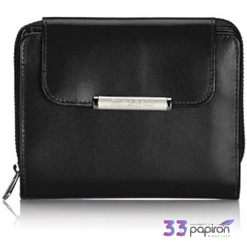 Samsonite pénztárca Női Lady Chic SLG L. WAL. M 8CC + ZIP EXT 8kártyás csokoládé 48288/1202