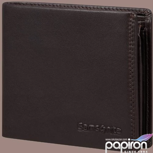 Samsonite pénztárca Attack 2 SLG 046 - B 6Cc+Vfl+2C+C 140976/1320-Ebony Brown