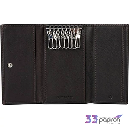 Samsonite pénztárca Attack 2 SLG 507 - K H 8 Hooks Long 124005/1320-Ebony Brown